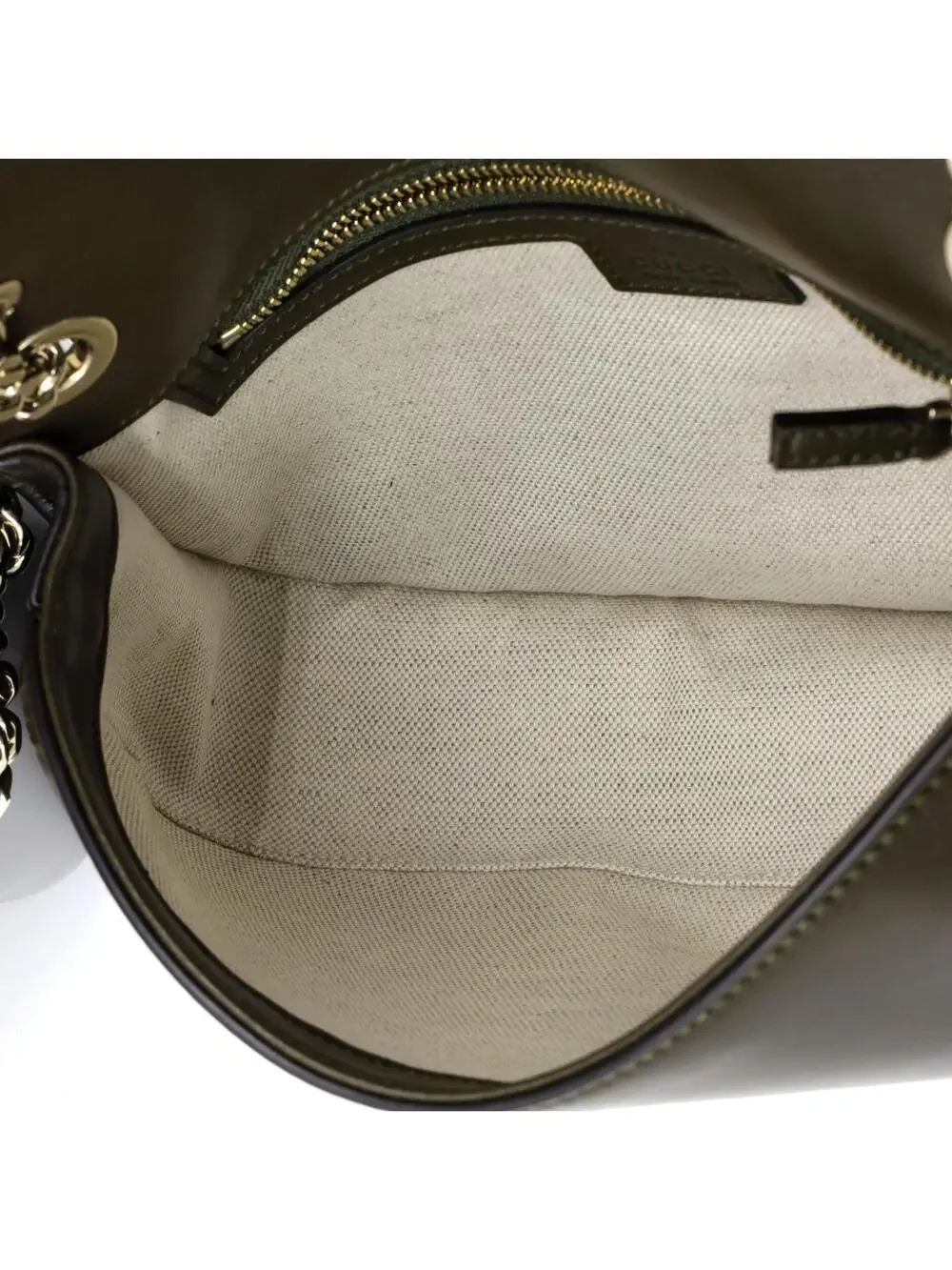Gucci Blondie Nm Chain Flap Bag Suede #340026G19B